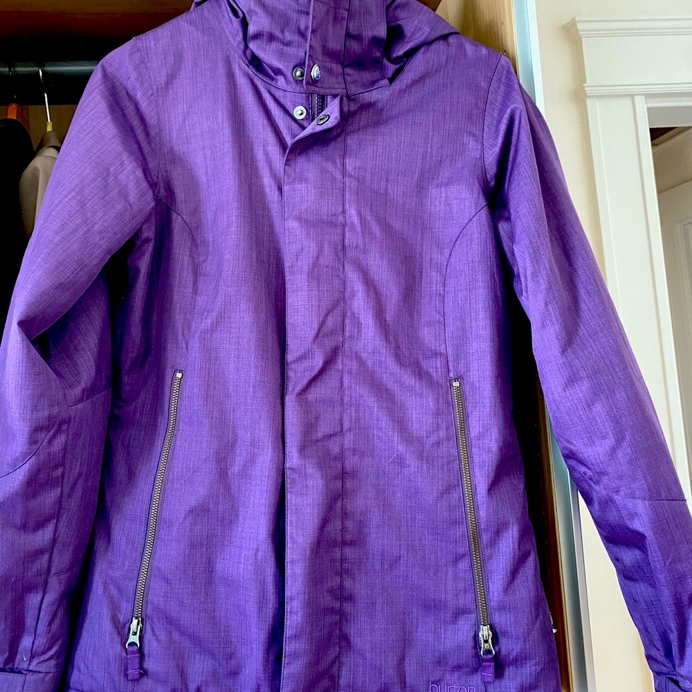Burton the white collection snowboard/ski jacket